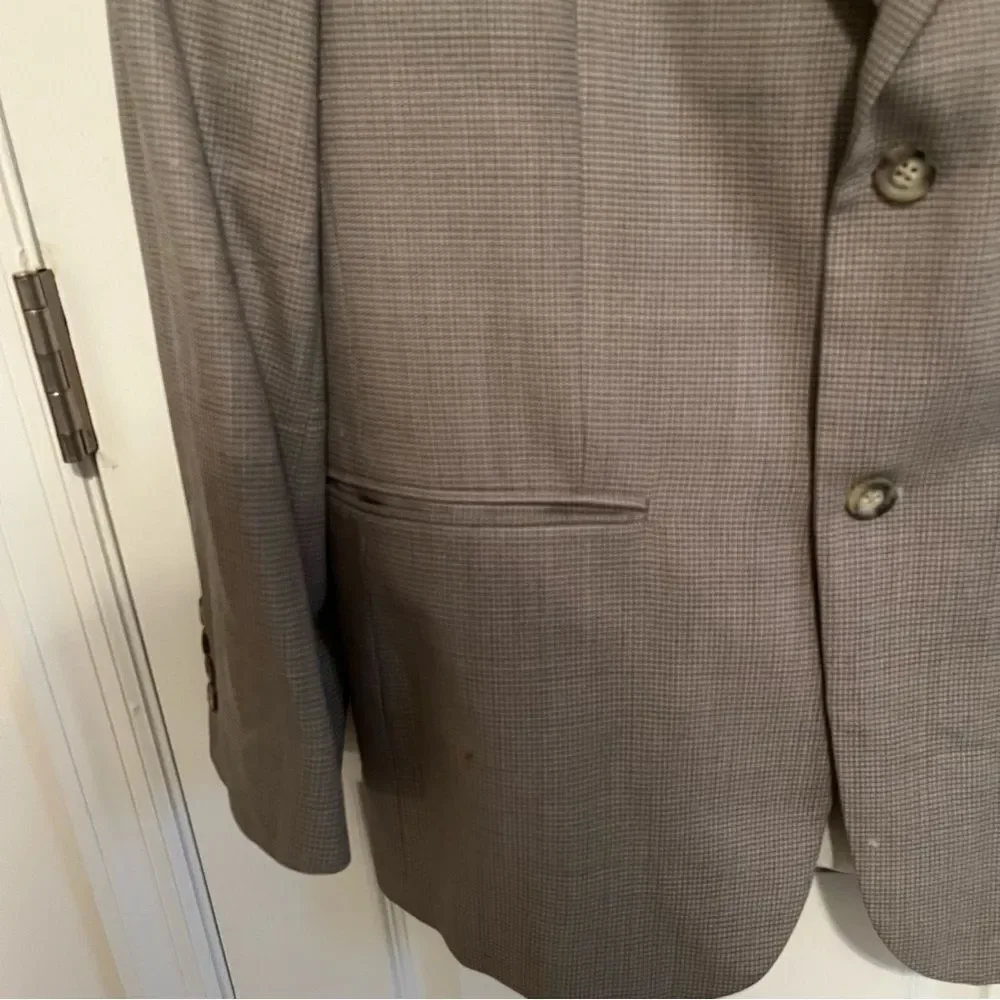 Oscar del la Renta Tan Men's Blazer